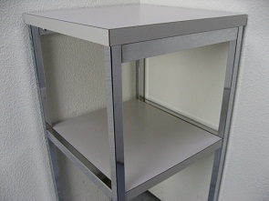 オカムラ 電話台3535 H700 グレー