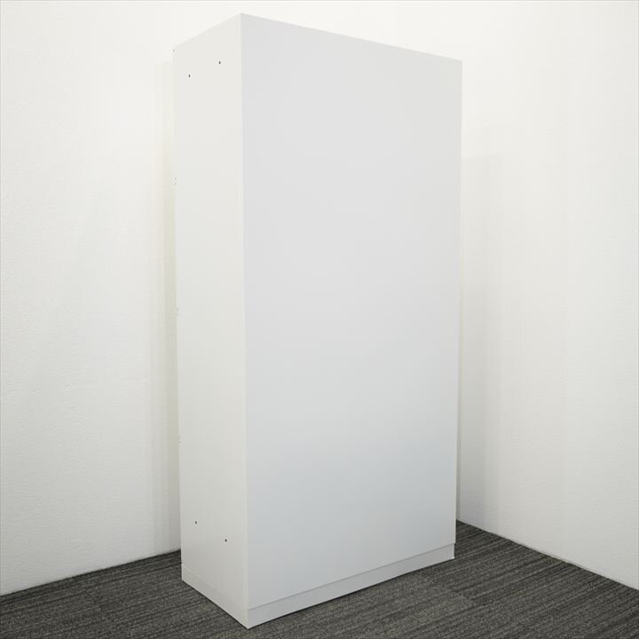 コクヨ エディア ダイヤル式8人用モバイルロッカー オートダイヤルロック(ゼロックE) H1810 ホワイト 【錠前に日焼け有り】