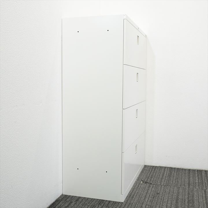 オカムラ レクトライン 4段ラテラル書庫 H1250 ZA75色