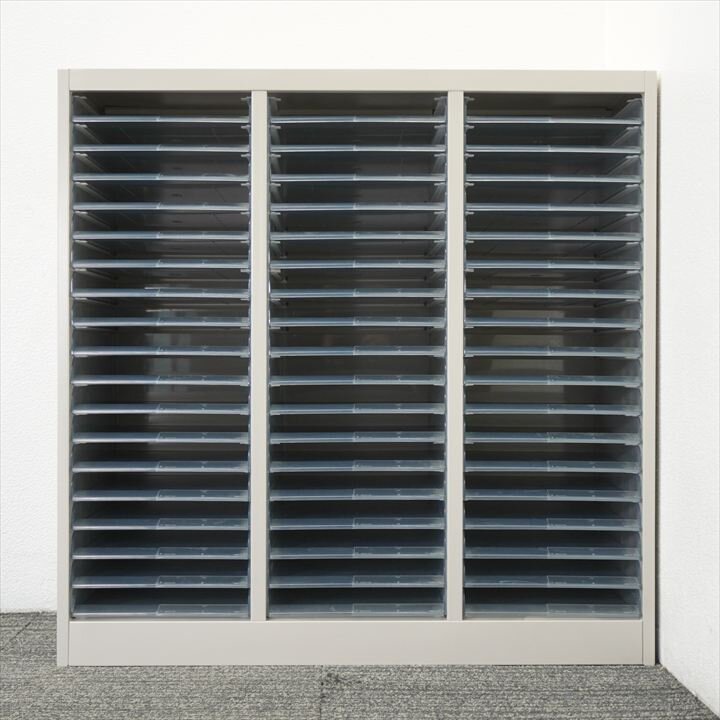 コクヨ 整理庫 ３列１８段 オープントレー W880 D400 H880 特価品（4）