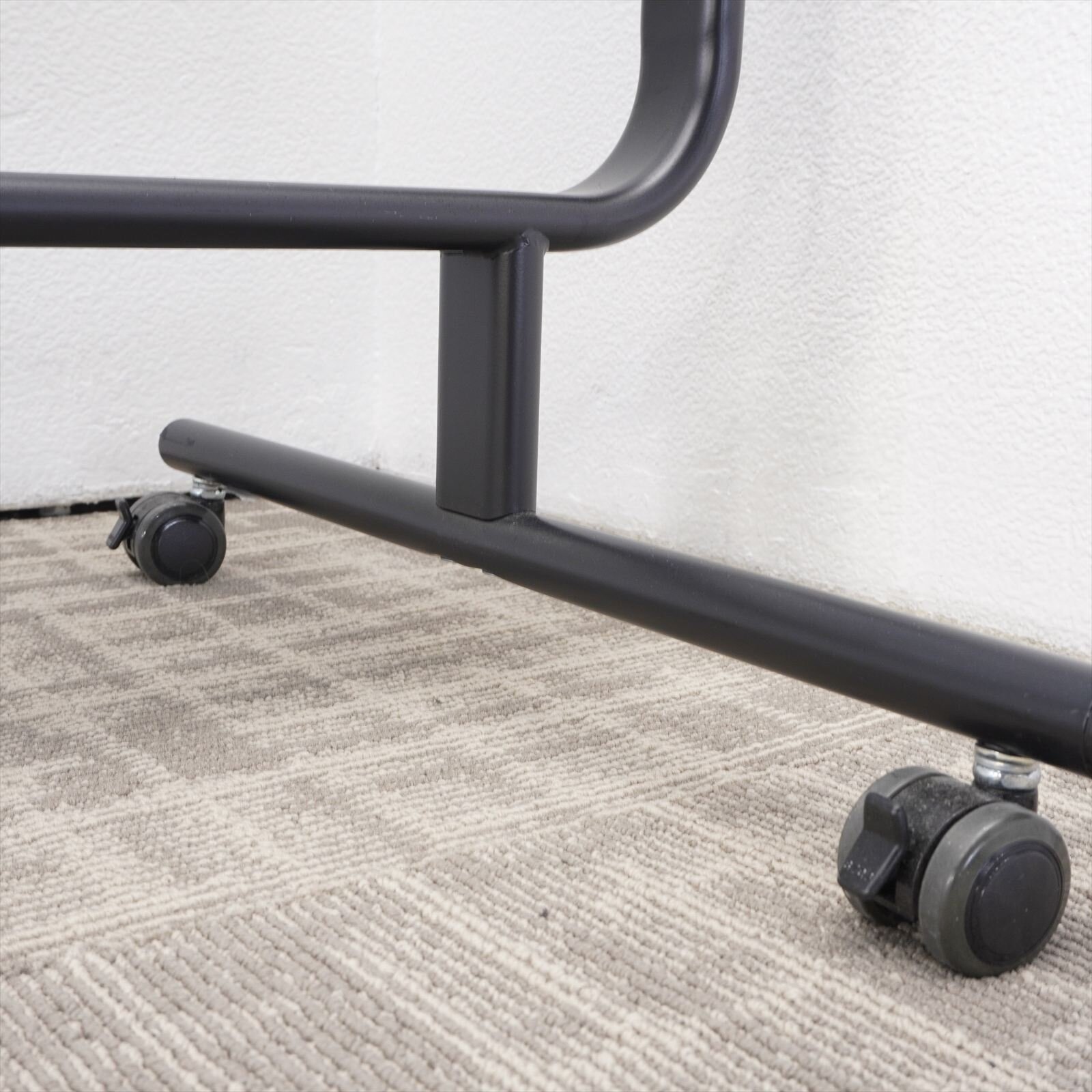 コクヨ モビーボ スライドホワイトボード W1435 ブラックフレーム 特価品(2)