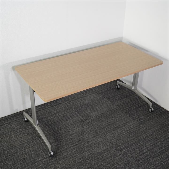 イトーキ DE ミーティングテーブル 1575 H700 キャスター脚 ファインウォールナットL 特価品