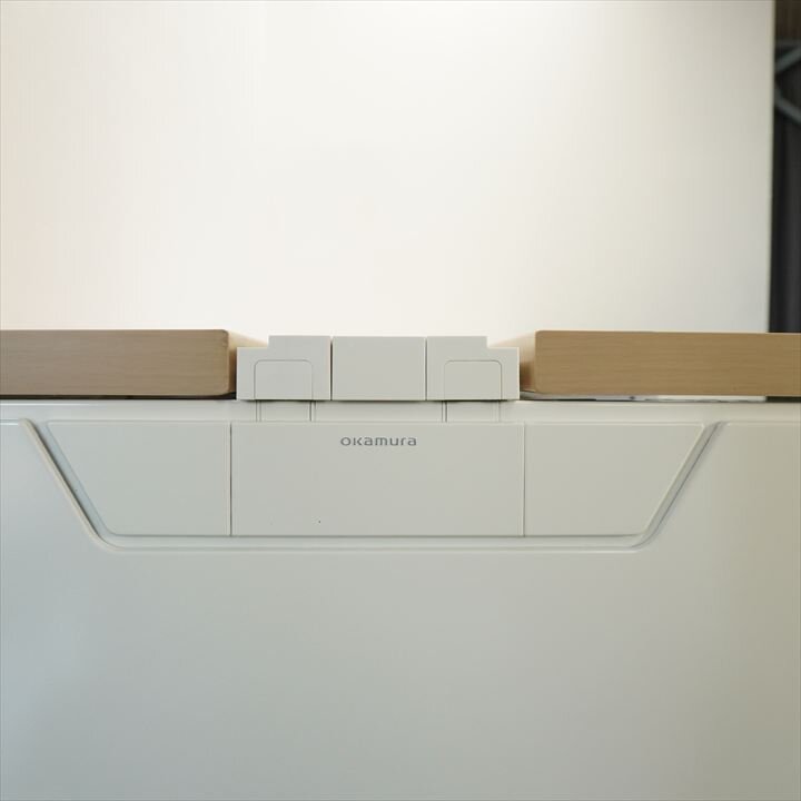 オカムラ プロユニット フリーウェイ フリーアドレス 3612 H720 W2400天板2枚+W1200天板2枚 6席分 ネオウッドライト天板