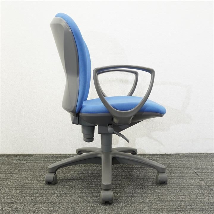 コクヨ レグノ２ 肘付 ブルー