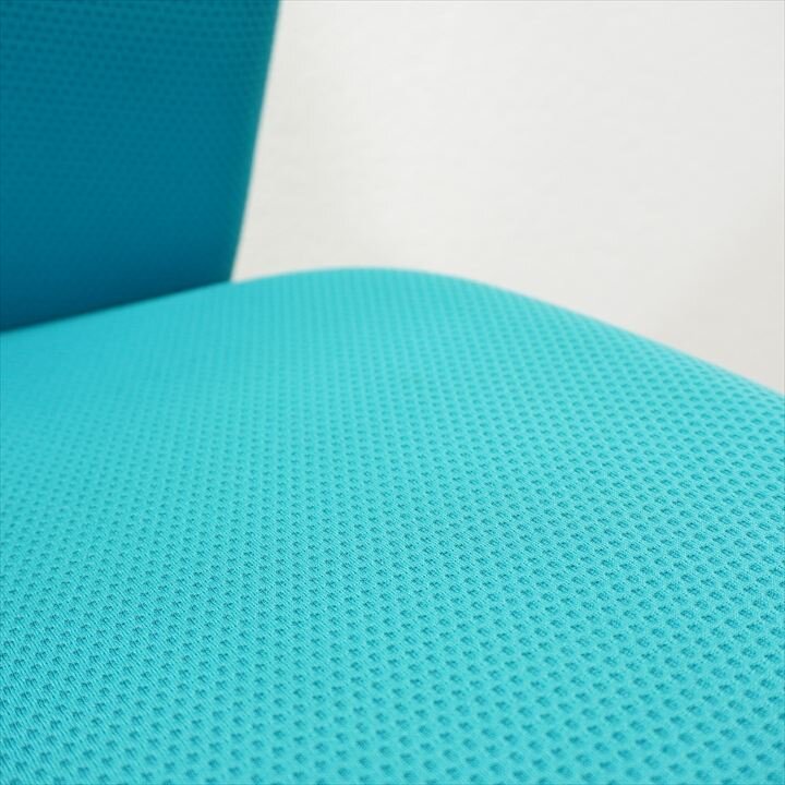 オカムラ スラート 肘無し ブルーグリーン ブラックシェル