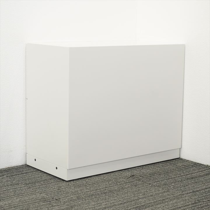 イトーキ エーキューズ 2段ラテラル書庫 ホワイト