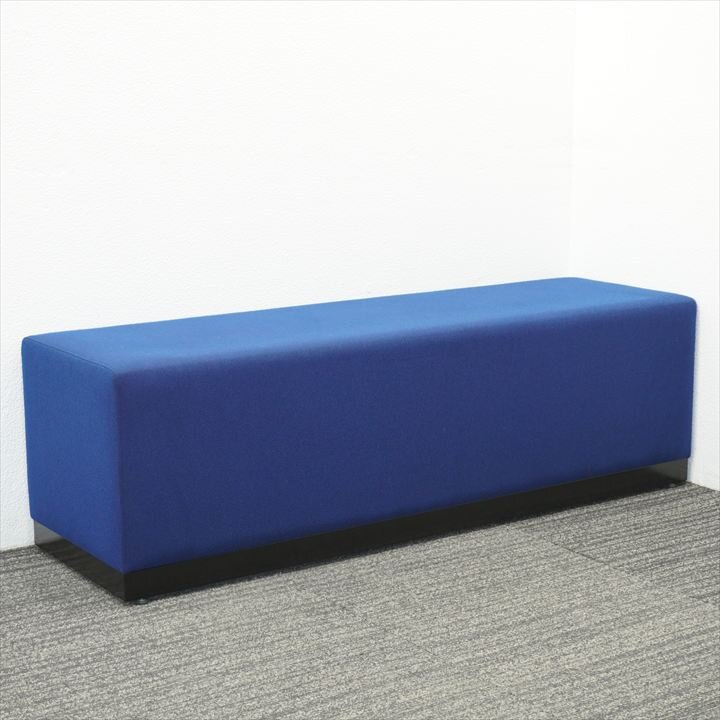 プロシード ロビーベンチ W1300 D390 H400 ブルー