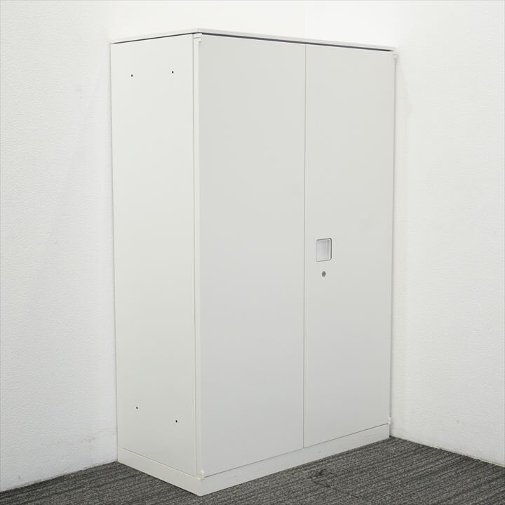 オカムラ レクトライン 両開き書庫 天板付 W800 D400 H1265 ZA75色