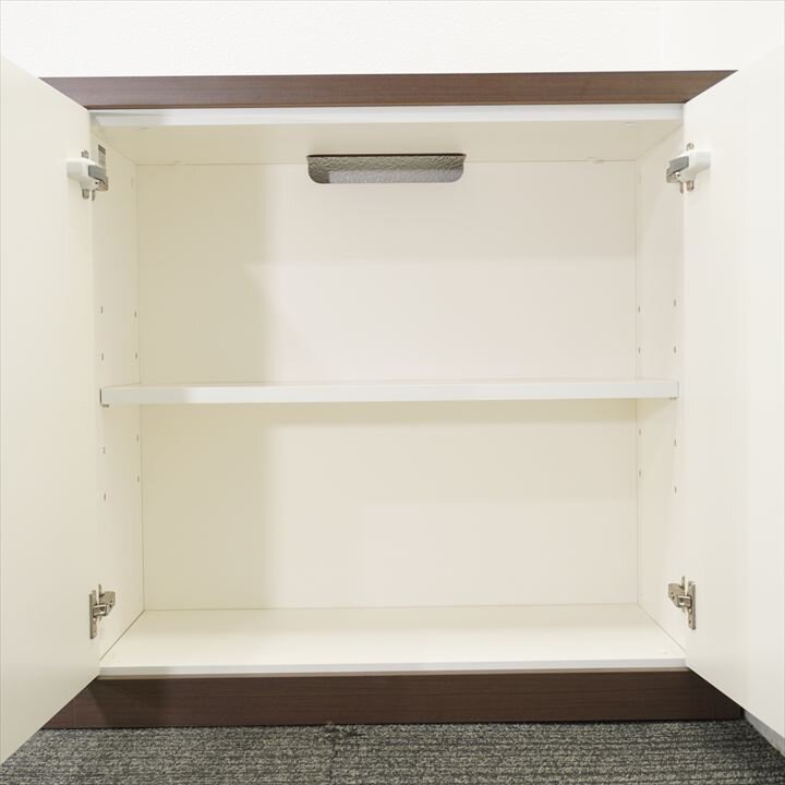 【自社便対応】木製サイドボード イトーキ インフューズ 3連 W2395