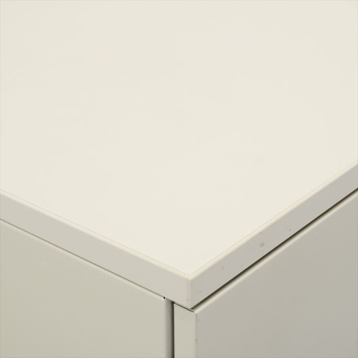 コクヨ エディア 扉付き書類整理庫 3列11段 深型トレー 天板付 H1130 ナチュラルグレー(F1色)