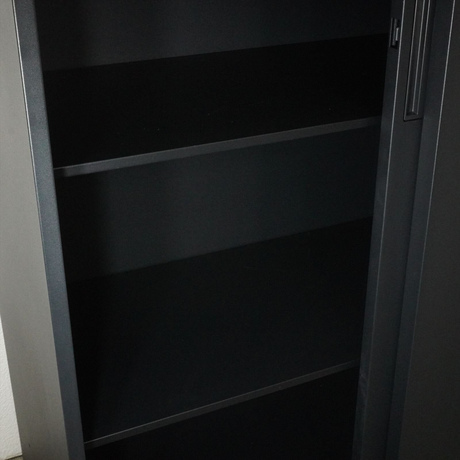 コクヨ エディア 引戸書庫 H1110 ブラック