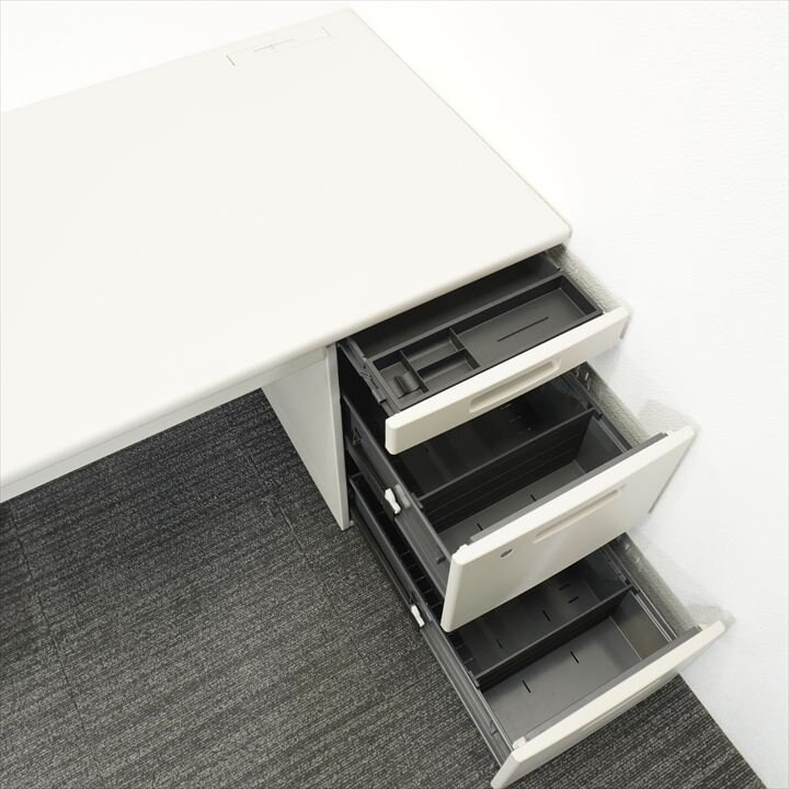 コクヨ BS+ 片袖机 127 - 中古オフィス家具の専門店-天下一