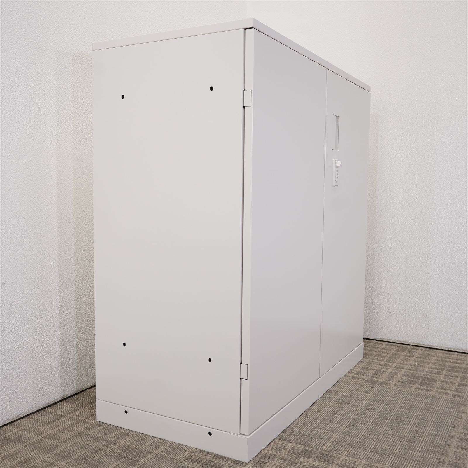 コクヨ エディア ダイヤル式両開き書庫 H1110 ホワイト