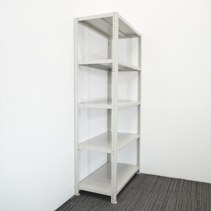 【自社便対応のみ】イトーキ 軽量棚 天地５段 150㎏/１段 W900 D450 H1800