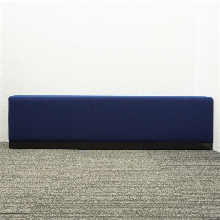 プロシード ロビーベンチ W1500 D390 H400 ブルー