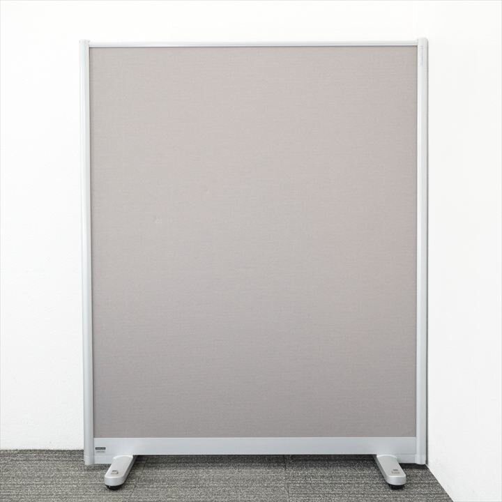 コクヨ パーティション キャスター付 グレー W1200 H1500