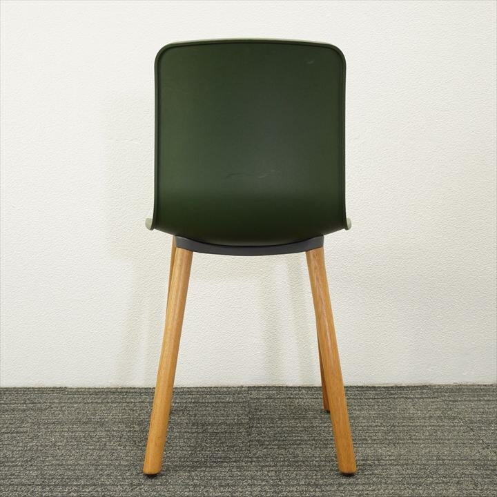 ヴィトラ ハル ＲＥ ウッドチェアー グリーン