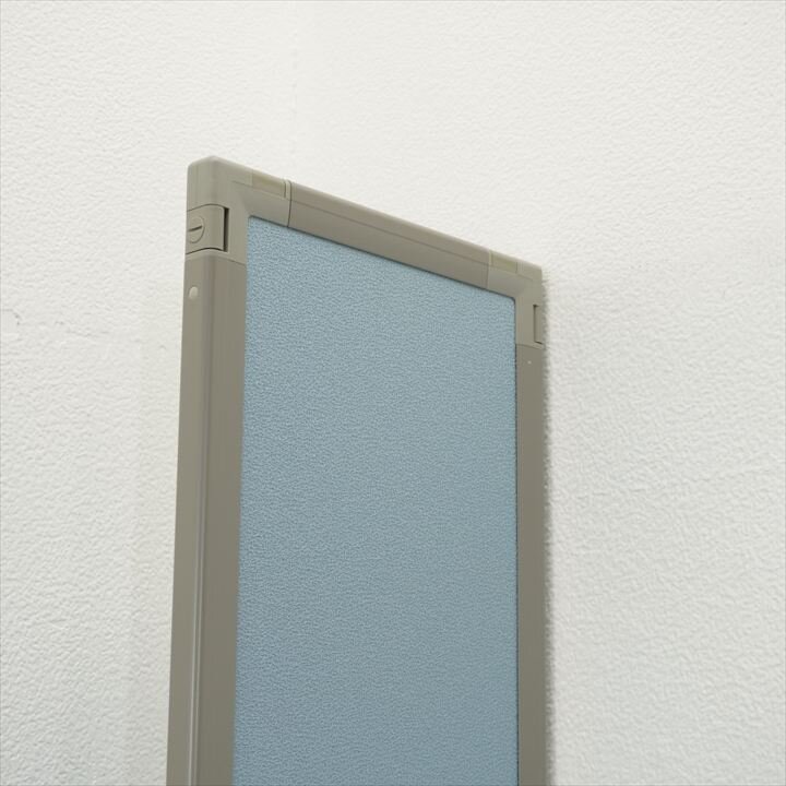 オカムラ ハーモスクリーン パネルシステム W300 D500 H1820 ブルー