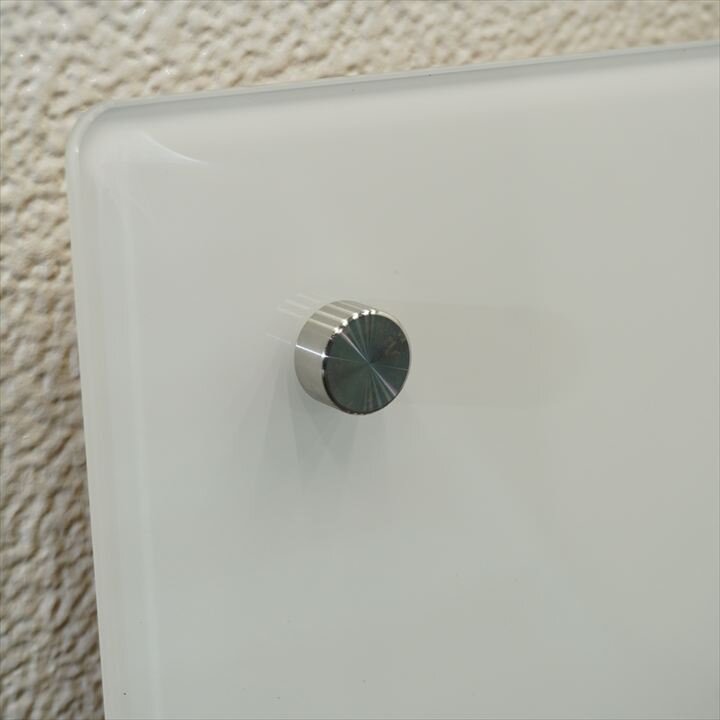 【自社便のみ】ホワイトボード ガラス 壁掛用 W1800XH1200