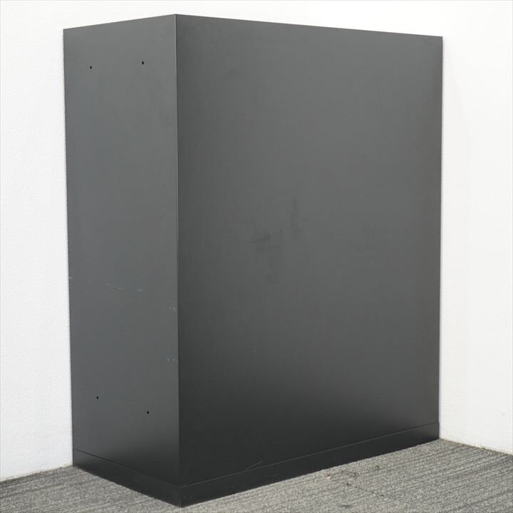 オカムラ レクトライン オープン書庫 H1100 ブラック