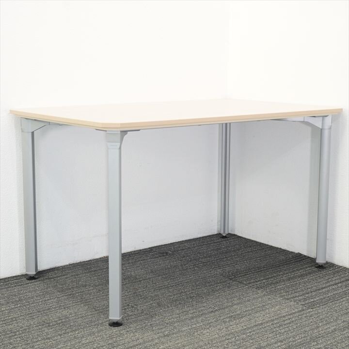 オカムラ スナップパワー ミーティングテーブル 1275 H700 ネオウッドライト