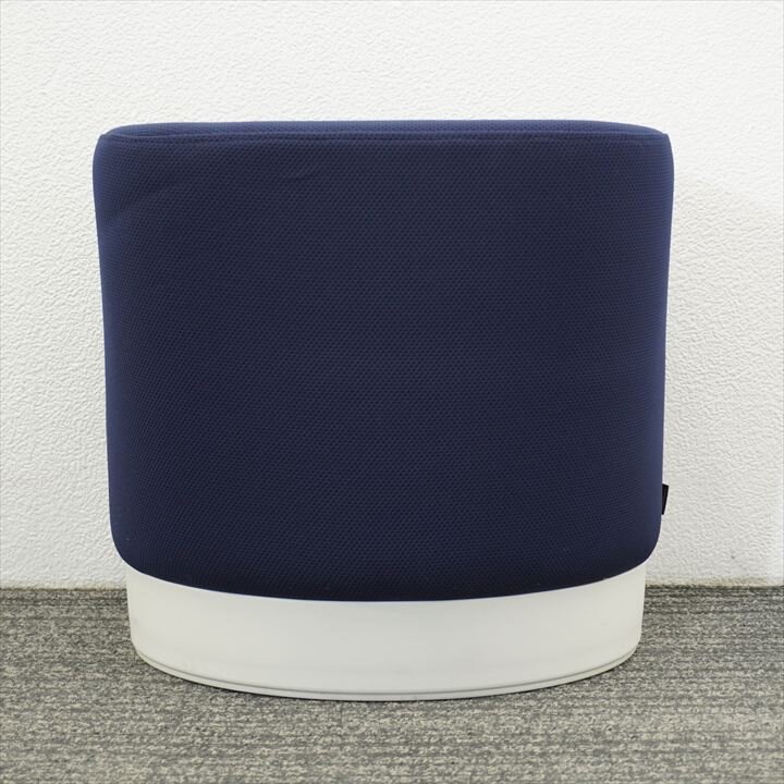 オカムラ メロウ スツール 四角形 インディゴ