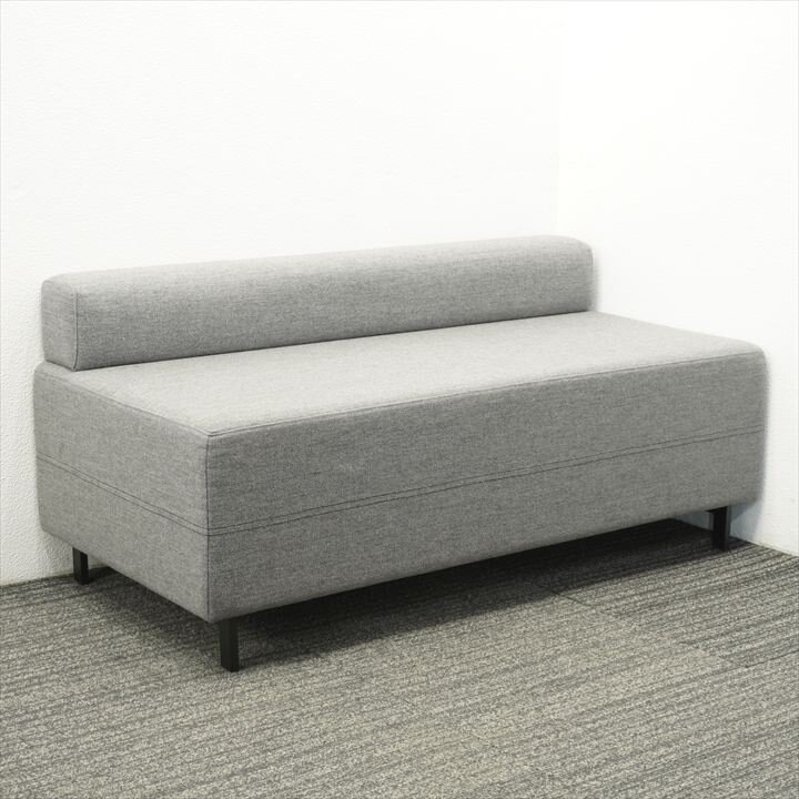 オリバー ロビーベンチ グレー W1200