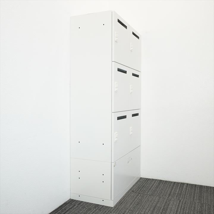 イトーキ サフィ ダイヤル式6人用パーソナルロッカー + エス 下段