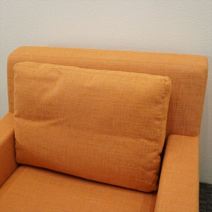 【カッシーナイクスシー取扱】CATHERINE MEMMI カトリーヌ メミ サンジェルマン・デ・プレ 1人掛ソファ オレンジ