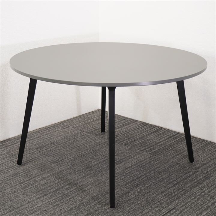 ウチダ レムナ 丸テーブル Φ1200 H720 ブラック