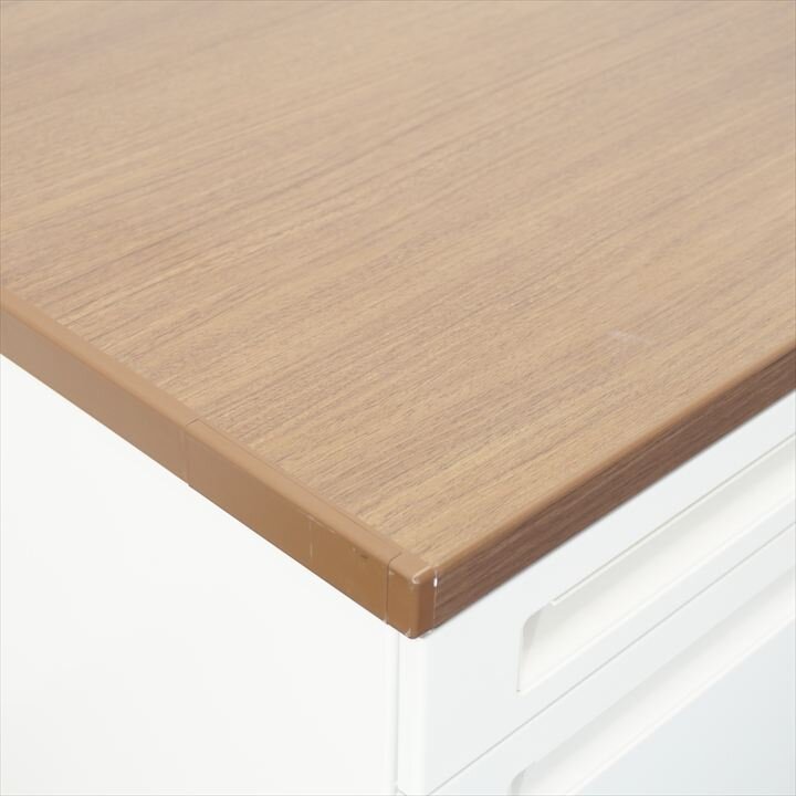 オカムラ アドバンス 両袖机 157 3×4段 H720 木目