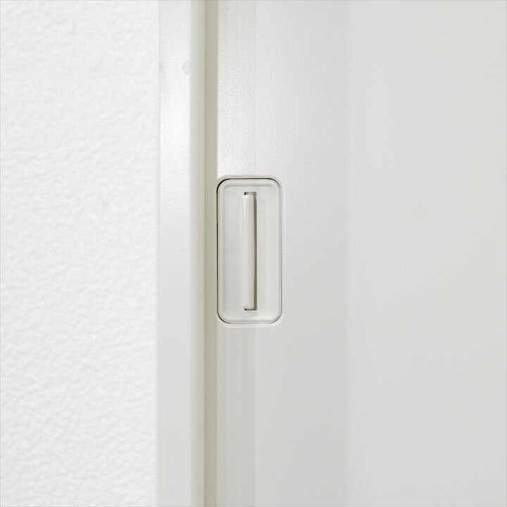 オカムラ レクトライン ３枚引戸書庫 天板付 W900 D400 H1115