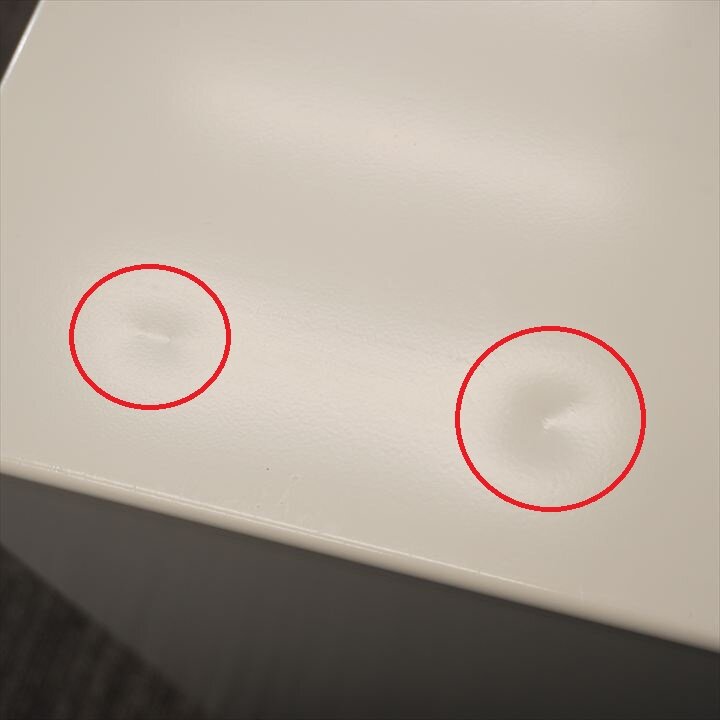 オカムラ プロユニット ダイヤル式3段ワゴン ペントレー サイド取手 H650 ホワイト 特価品