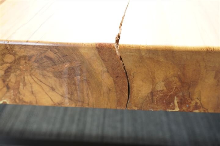 【自社便対応のみ】木製ダイニングテーブル W3200 D1020-1400 H710