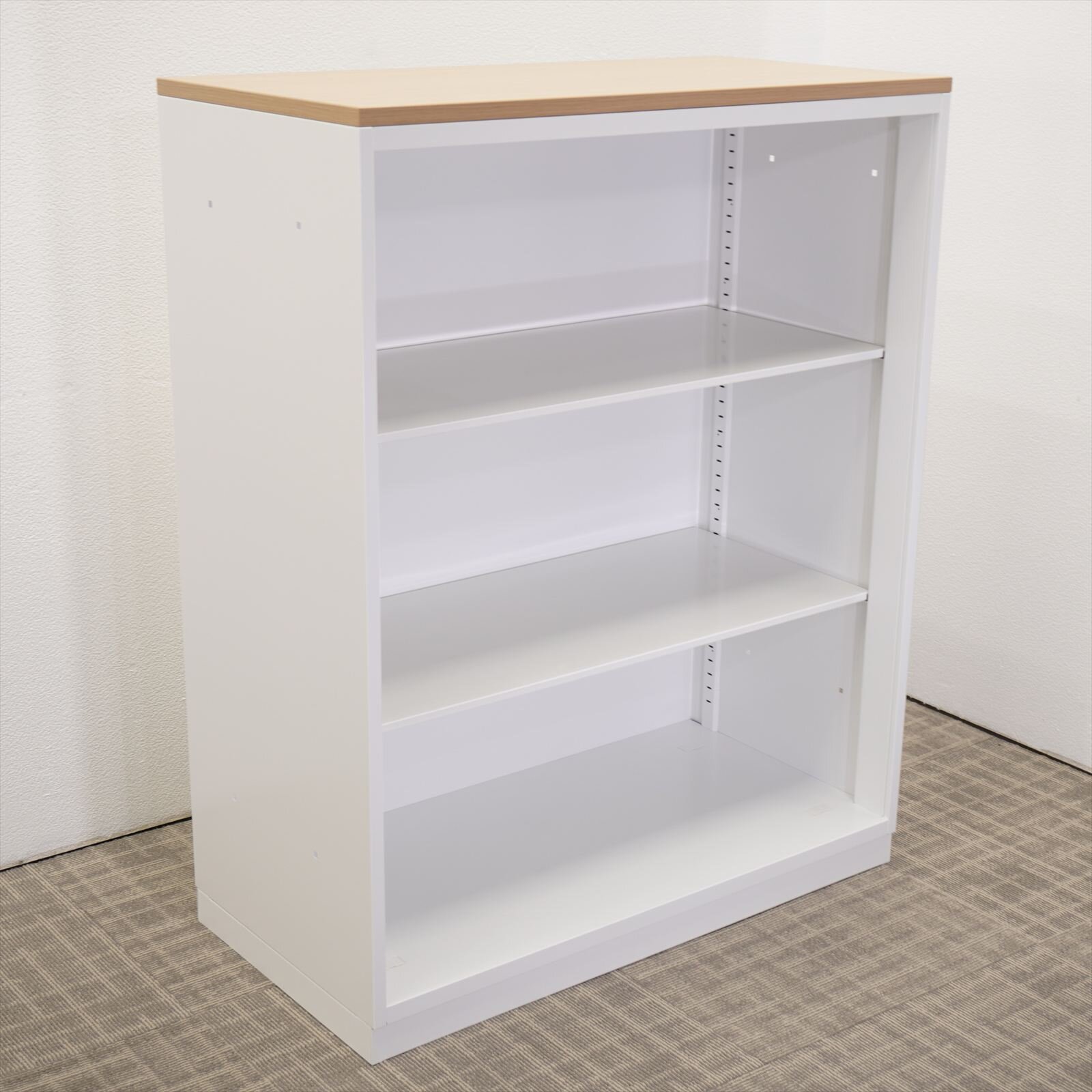 コクヨ エディア オープン書庫 天板付 W900 D450 H1120