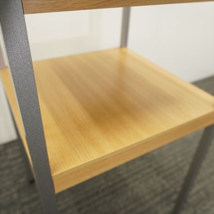 電話台 W400 D400 H700 木目