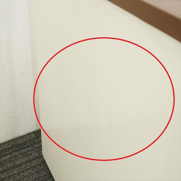 オカムラ アドバンス 両袖机 157 3×4段 H720 木目 特価品（1）