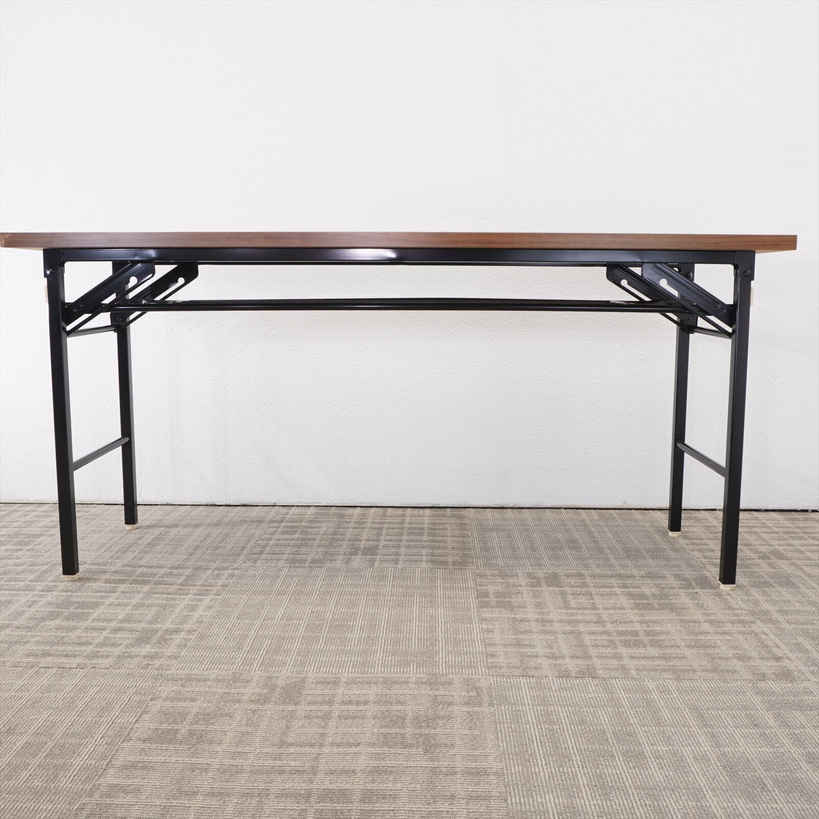 プラス YT 折りたたみテーブル 1545 H700 ファインチーク