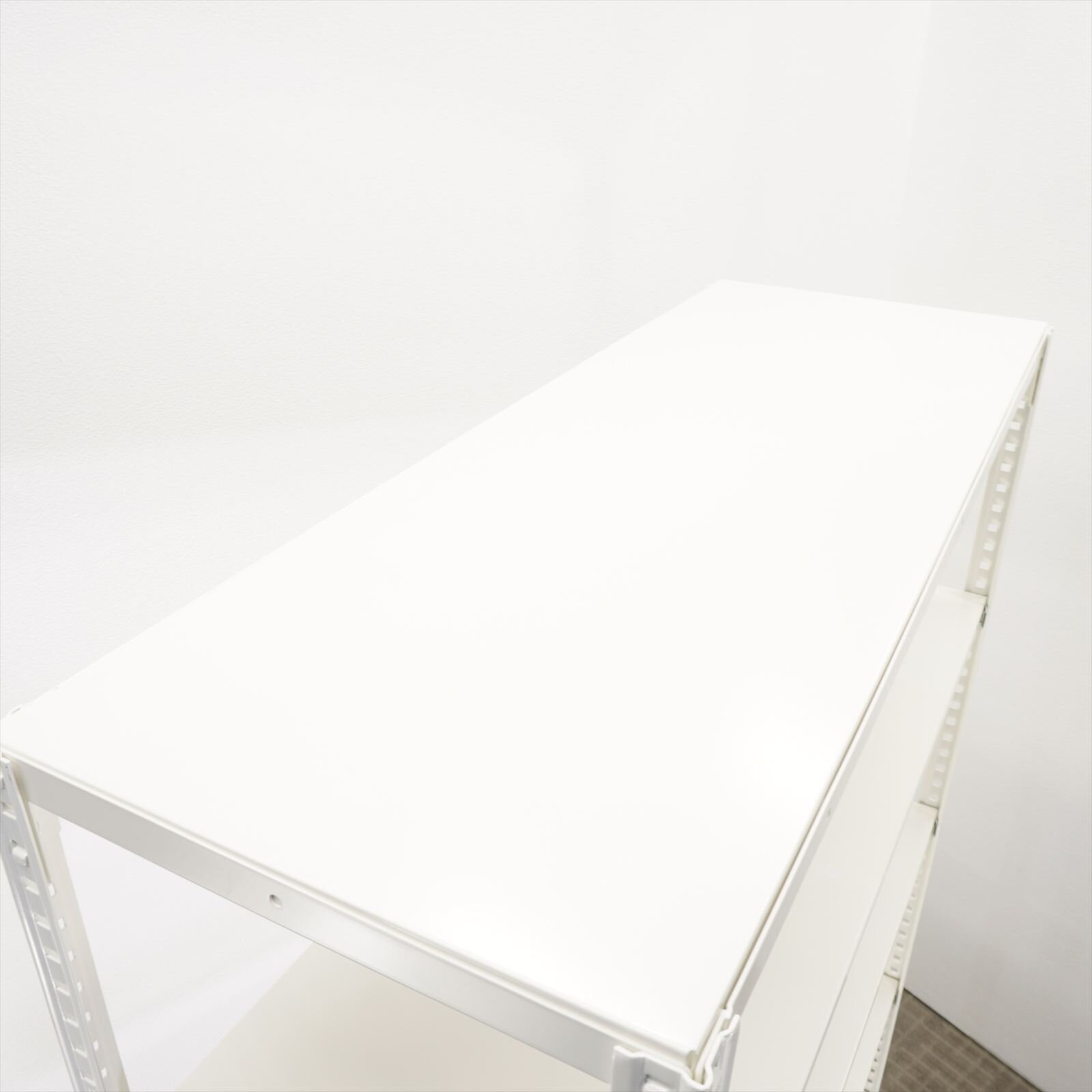 【自社便対応のみ】オカムラ 軽量棚 天地６段 150㎏/1段 W1200 D450 H2100 ホワイト