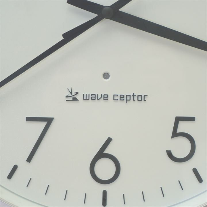 カシオ 壁掛 電波時計 シルバー