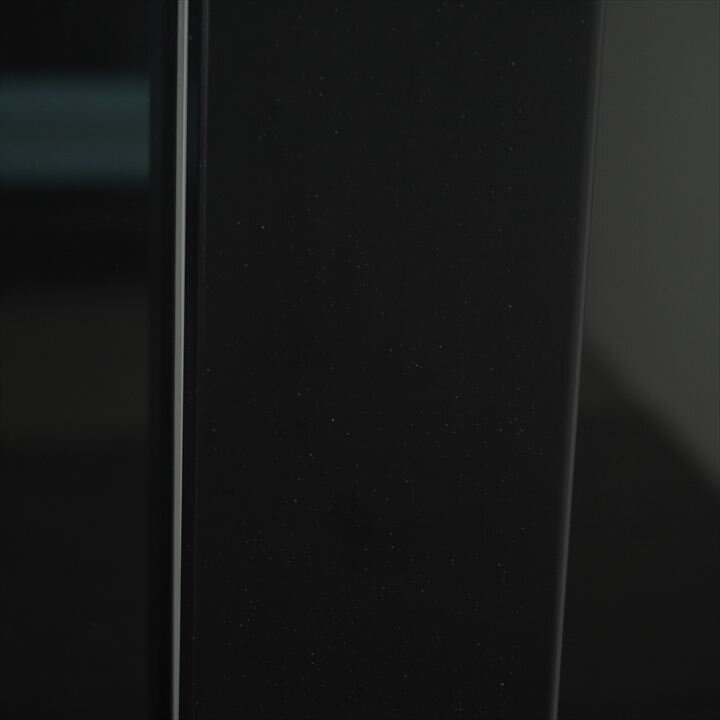 ホウコク工業 ガラス引戸書庫 ブラック W1200 D400 H880