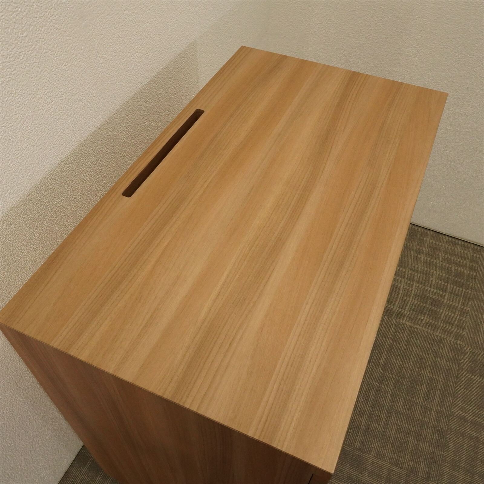 木製書庫 W900D520H900 特価品