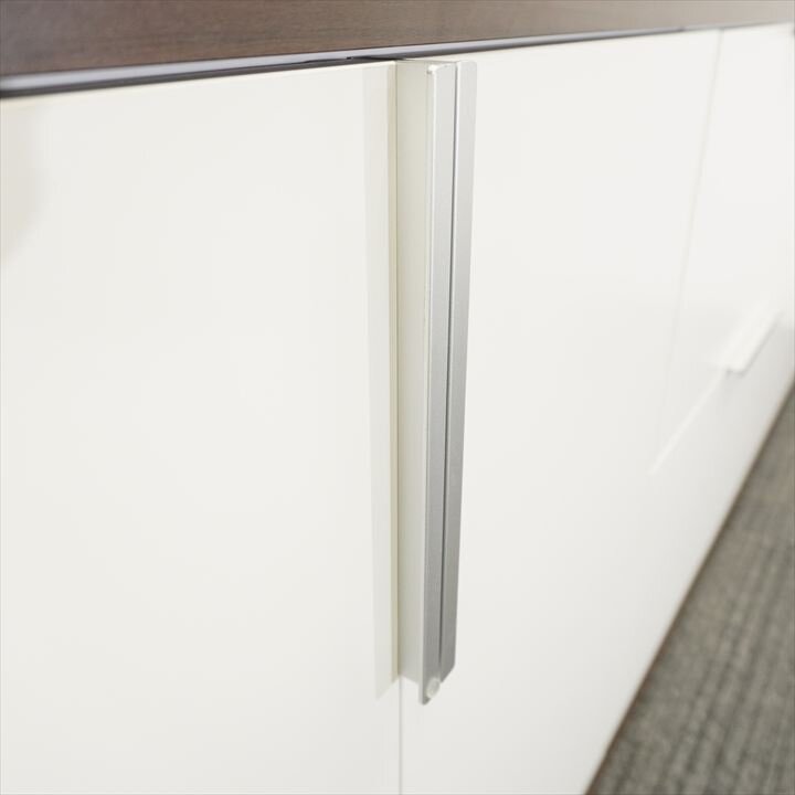 【自社便対応】木製サイドボード イトーキ インフューズ 3連 W2395