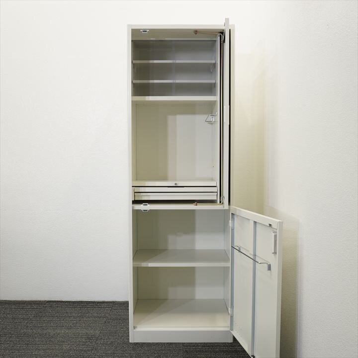 ナイキ ビジネスキッチン W600 D450 H1800 ホワイト