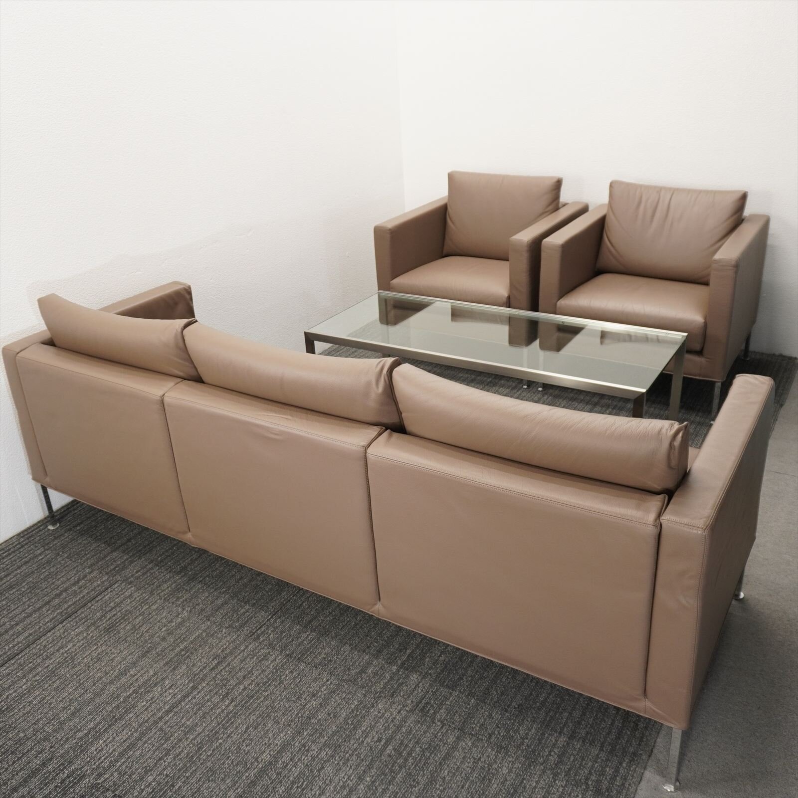 カッシーナ イクスシー ボックス 応接4点セット テーブル(アイデック製)