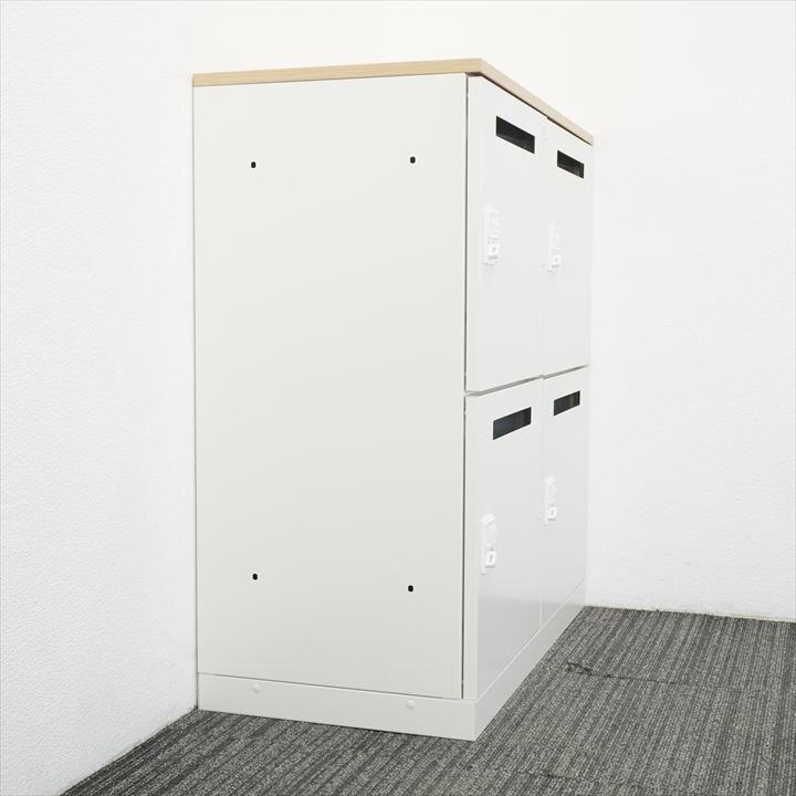 イトーキ サフィ ダイヤル式 4人用モバイルロッカー 0945 H985