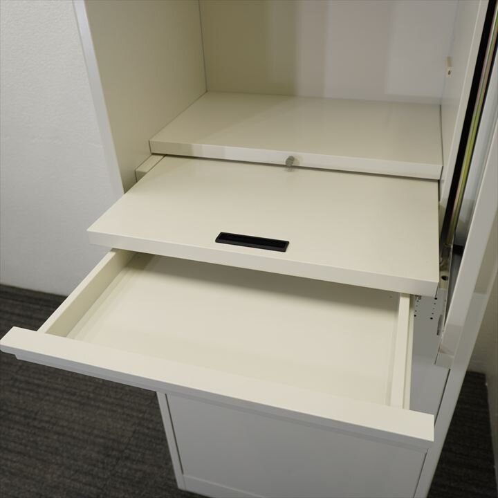 ナイキ ビジネスキッチン W600 D450 H1800 ホワイト