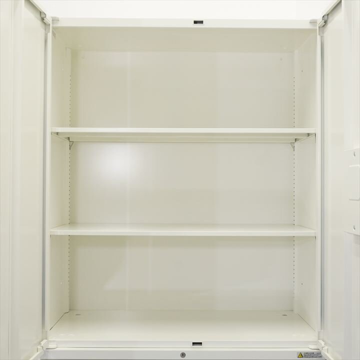 オカムラ レクトライン 3段ラテラル+両開き書庫 W900 D450 H2150 ZA75色 特価品