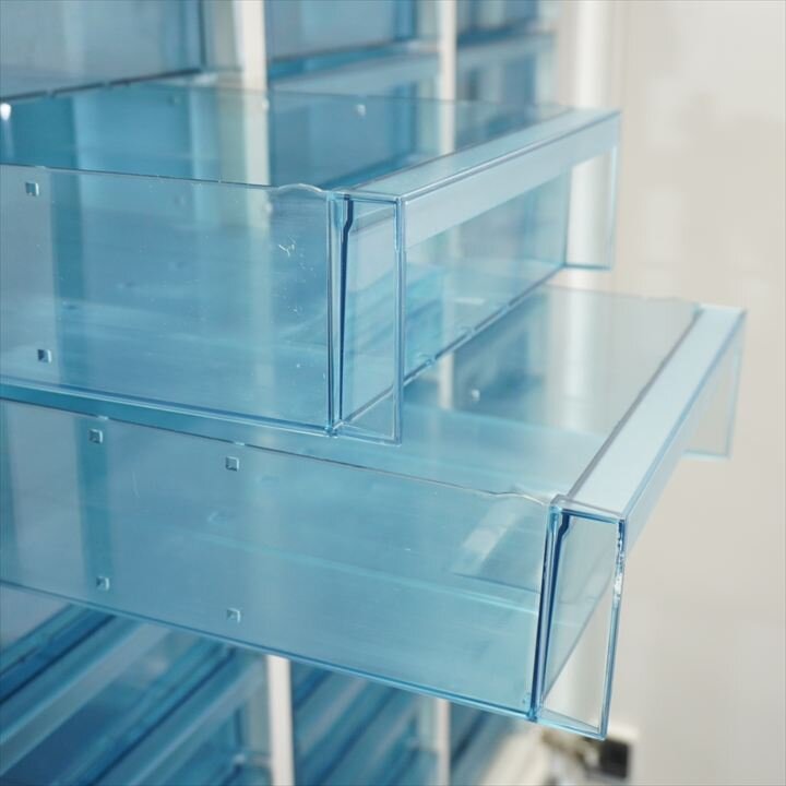 コクヨ エディア 扉付き書類整理庫 3列11段 深型トレー 天板付 H1130 ナチュラルグレー(F1色)