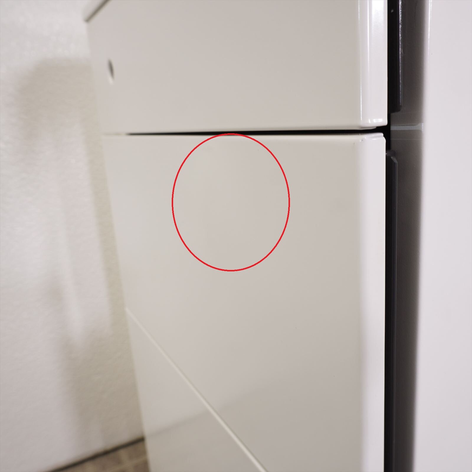 オカムラ プロユニット ３段ワゴン サイド取手 H650 ホワイト 特価品